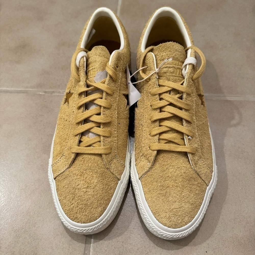 Converse One Star Pro Vintage Suede Low 'Trailhead Gold' sz 11 - Picture 4 of 5